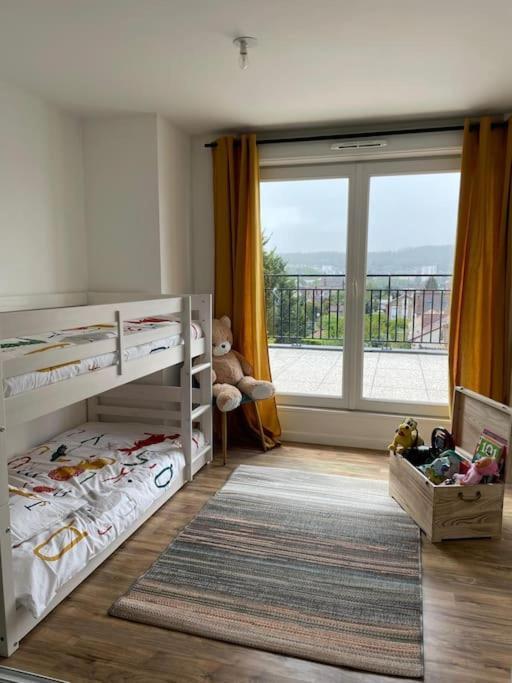 Appartement 3P Gare Terrasse Et Parking Prive Franconville  Ngoại thất bức ảnh